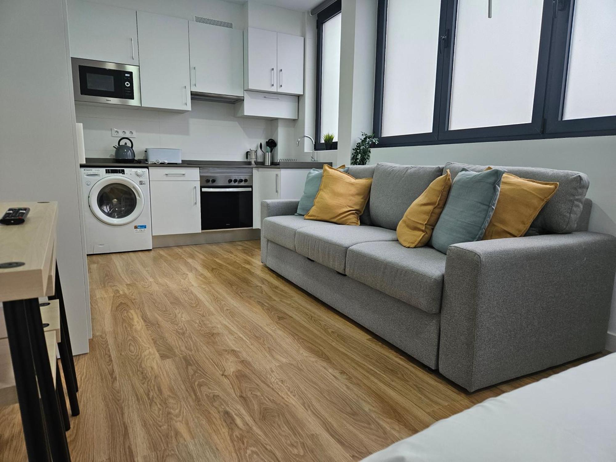 Apartamentos Aptio Овьедо Экстерьер фото